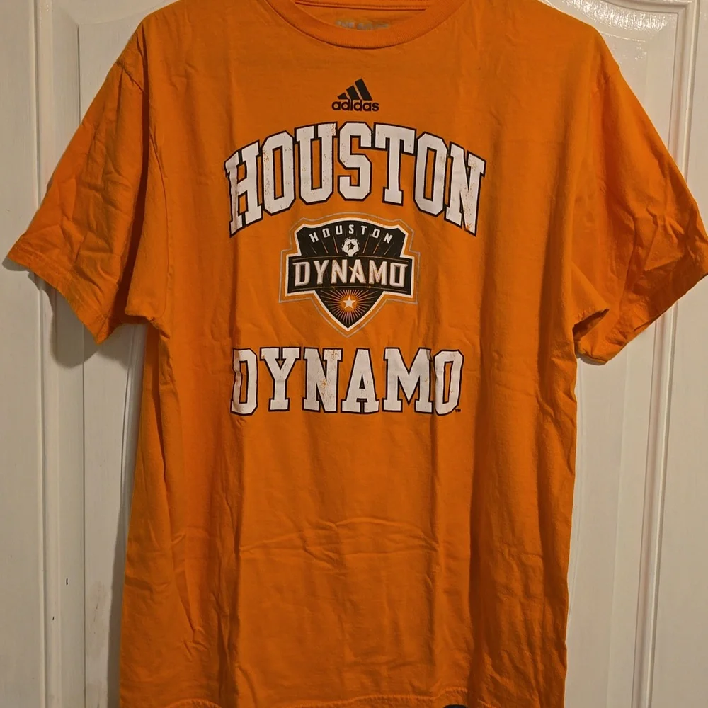 Adidas Houston Dynamo Orange T-shirt ~ Large ~